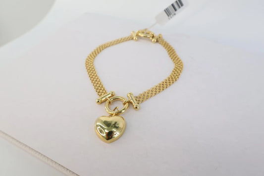 Bracelet / Heart 14K