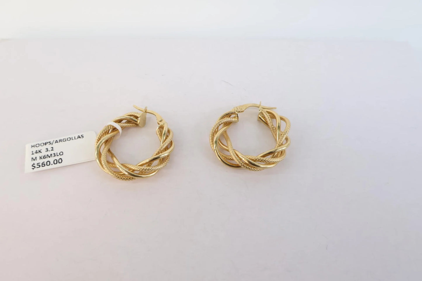 Earins/Hoops 14K