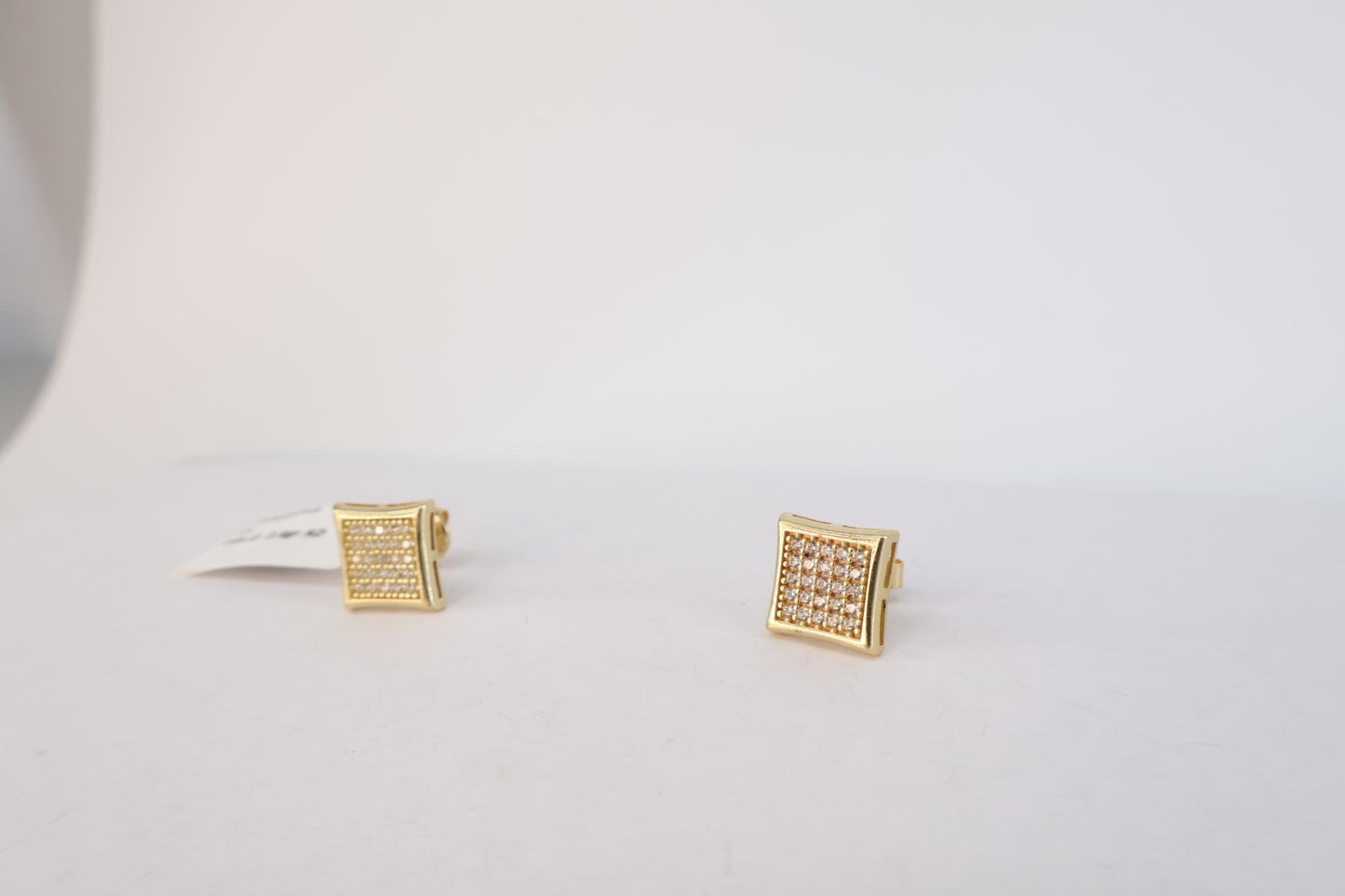 Earrings Square 14K