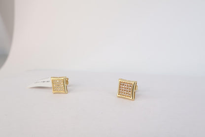 Earrings Square 14K