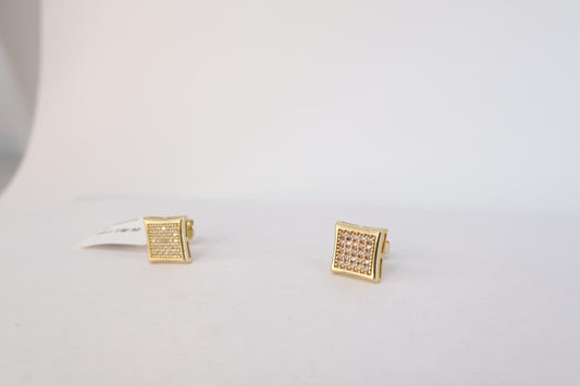 Earrings Square 14K