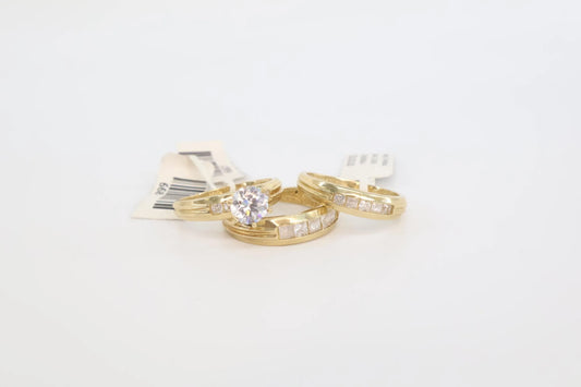Trio of Gold Rings KA66678